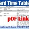 UP Board Time Table kab jaari hoga upsarkariresult.com