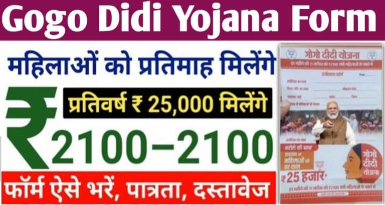 Gogo didi Yojana Apply form