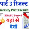 BRABU Part 3 Result Release Out Upsarkariresult.com